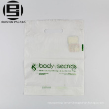 LDPE plastic retail shopping bags patch handle